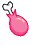 Unused Pink Chicken Projectile