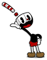 Cuphead tipping his head