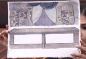 A Concept painting for Porkrind's shop (made by one of the Studio MDHR members)