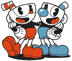 Cuphead with Mugman