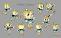 'The Cuphead Show! reference sheet #1