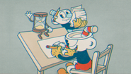 Cuphead as seen on the delay image found in the Studio MDHR website