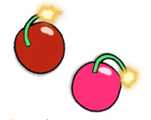 Cherry bombs, including the unused parryable bomb