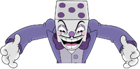 King Dice before clapping