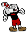 Cuphead about to use an EX move