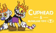 Mugman's bad ending appearance in the Cuphead McFarlane Toys advertisement