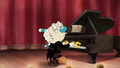 Mugman as a pianist