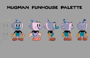 The Cuphead Show reference sheet