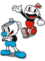 Promotional Artwork of Cuphead and Mugman