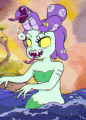 Cala Maria's idle animation in the second phase