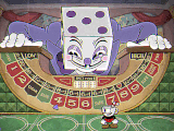 King Dice eating the camera